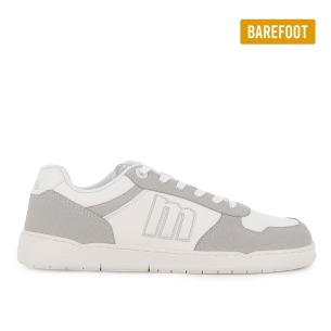 Deportivas veganas y barefoot cordones hombre blanco