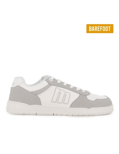 Deportivas veganas y barefoot cordones hombre blanco