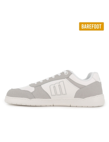 Deportivas veganas y barefoot cordones hombre blanco