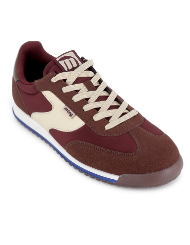 Deportiva nylon suela retrorunning hombre marron