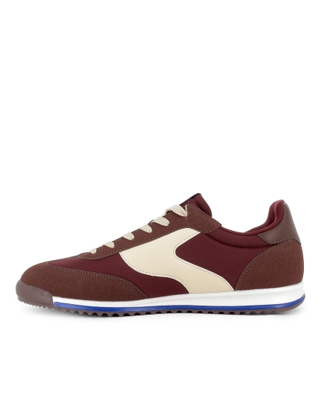 Deportiva nylon suela retrorunning hombre marron