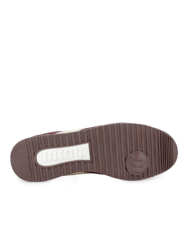 Deportiva nylon suela retrorunning hombre marron