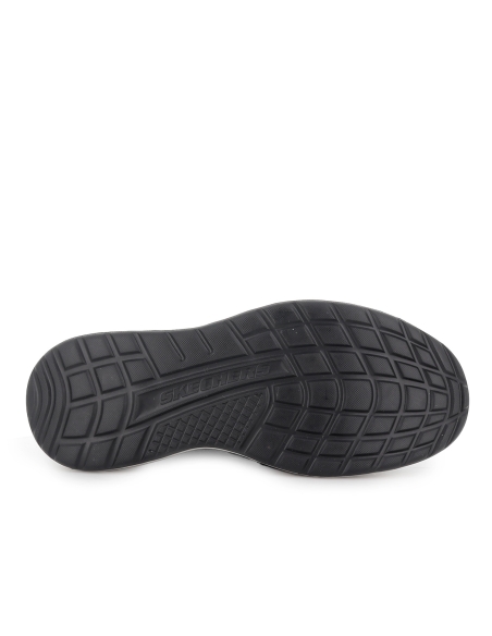 Zapato elasticos malla knit y planta comoda hombre negro