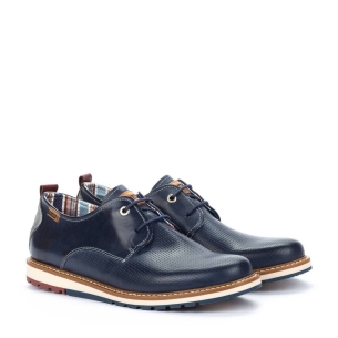 Zapato de piel con cordones cómodo para hombre 2