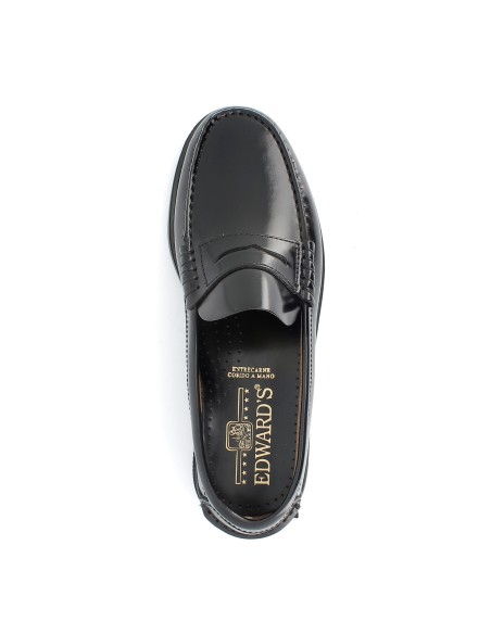 Mocasín de piel para hombre