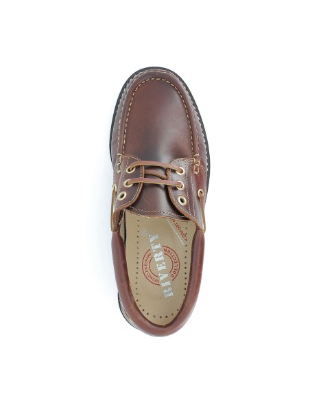 Náuticos en piel de piso grueso RIVERTY