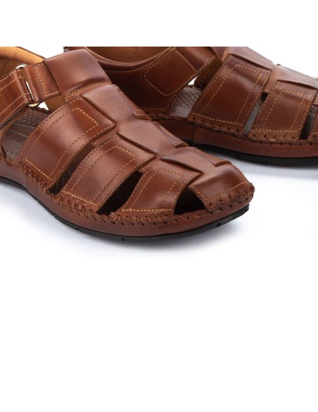 Sandalias de hombre en piel cómodas