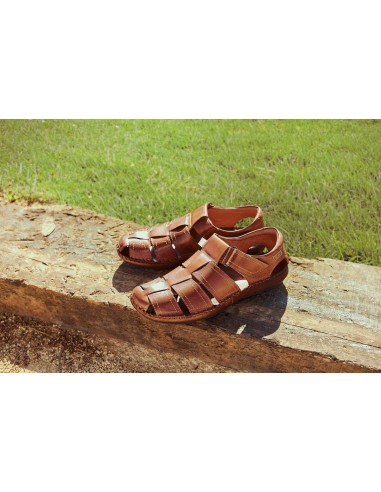 Sandalias de hombre en piel cómodas