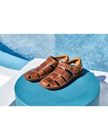 Sandalias de hombre en piel cómodas